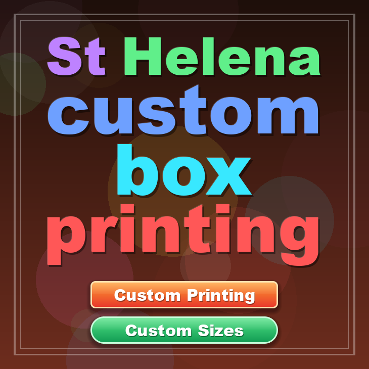 St Helena custom box printing