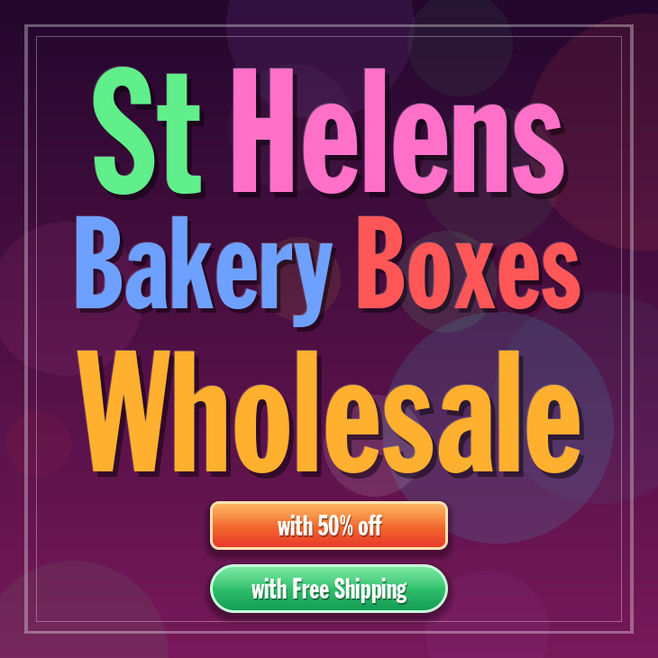 St Helens bakery boxes