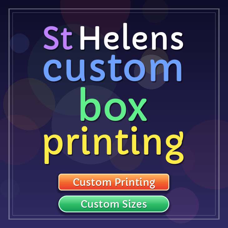 St Helens custom box printing