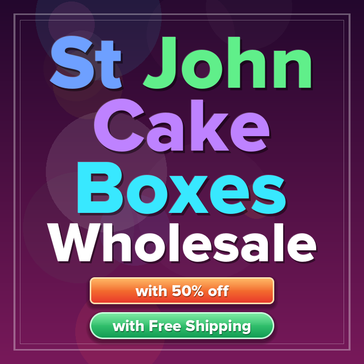 St John cake boxes
