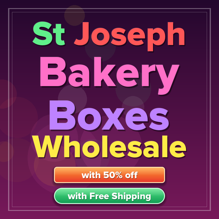 St Joseph bakery boxes