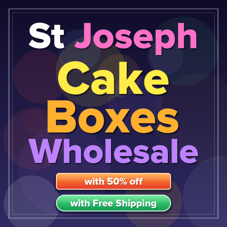 St Joseph cake boxes