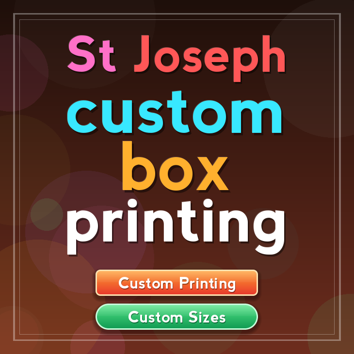 St Joseph custom box printing