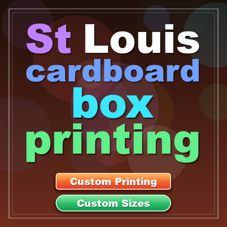 St Louis cardboard box printing