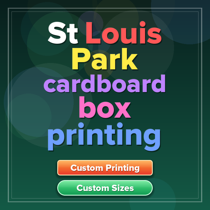 St Louis Park cardboard box printing