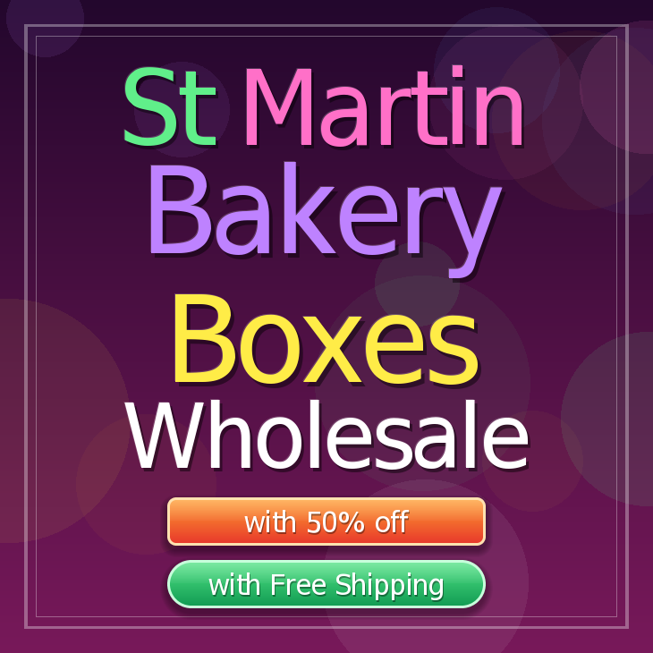 St Martin bakery boxes
