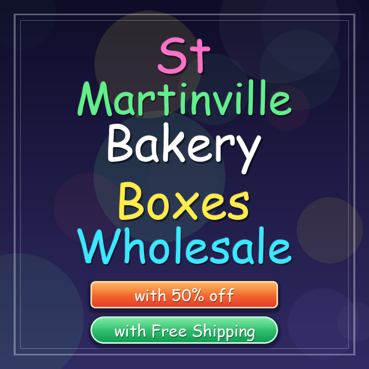 St Martinville bakery boxes