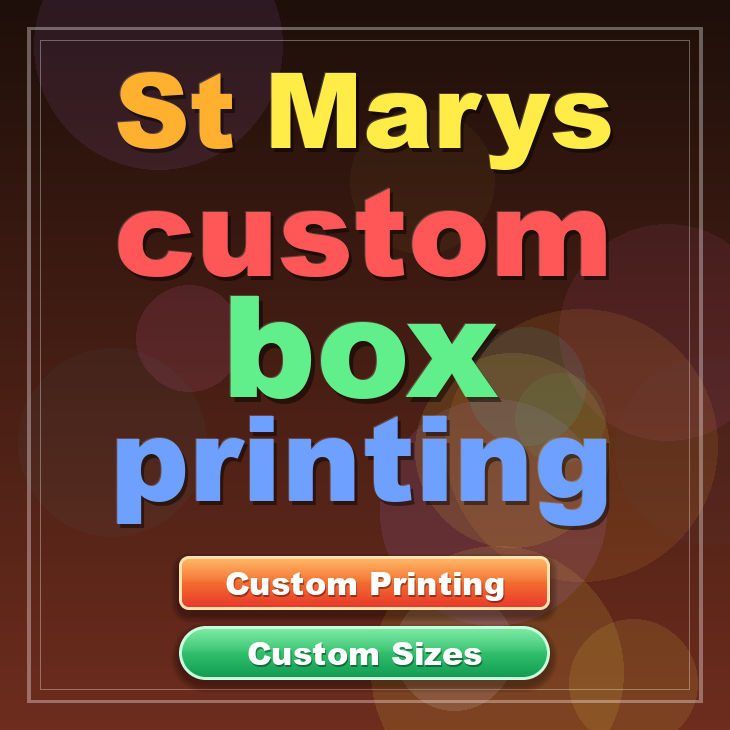 St Marys custom box printing