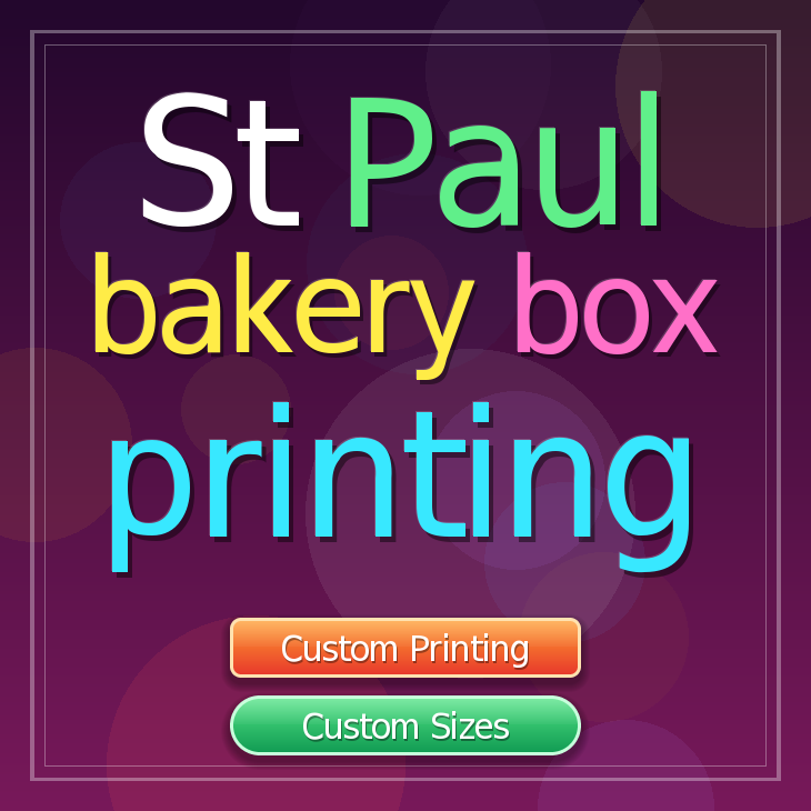St Paul bakery box printing