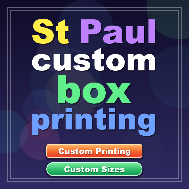 St Paul custom box printing