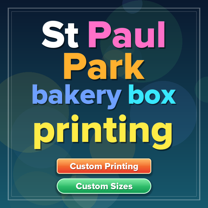 St Paul Park bakery box printing