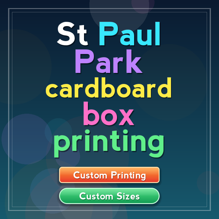St Paul Park cardboard box printing