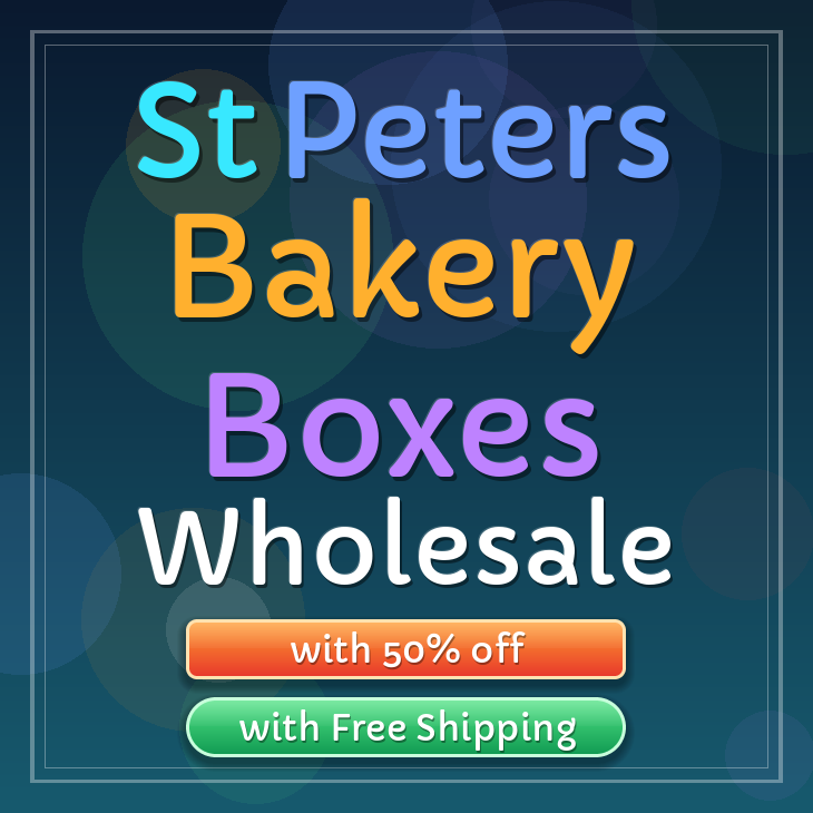 St Peters bakery boxes