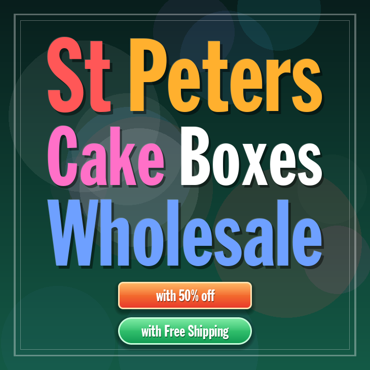 St Peters cake boxes