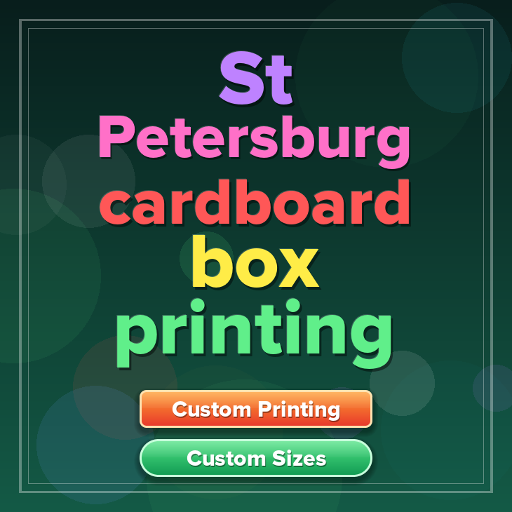 St Petersburg cardboard box printing