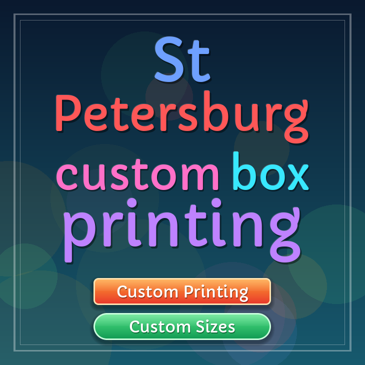 St Petersburg custom box printing