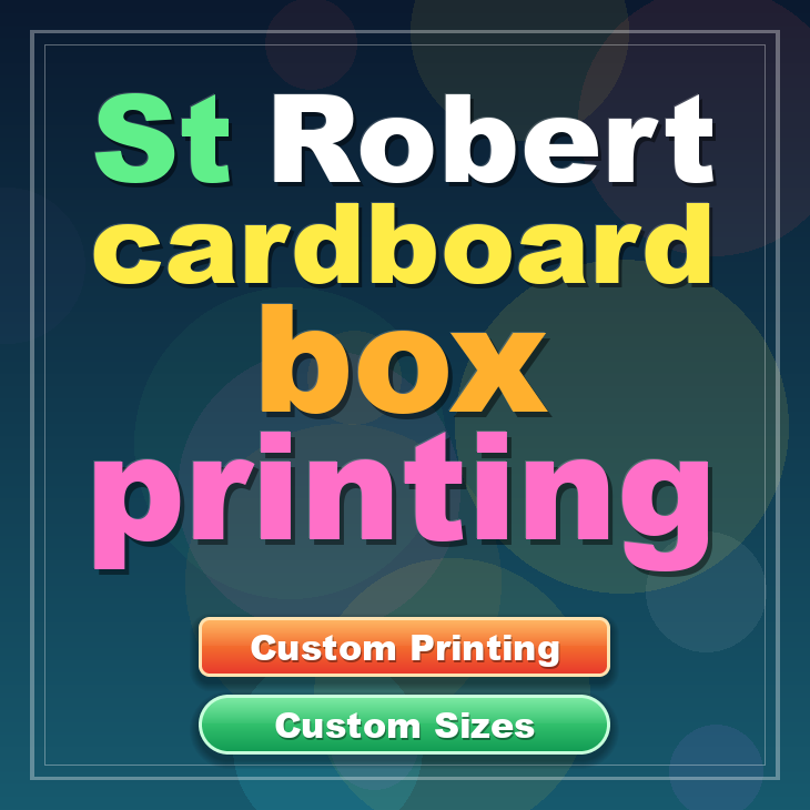St Robert cardboard box printing