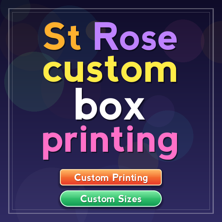 St Rose custom box printing
