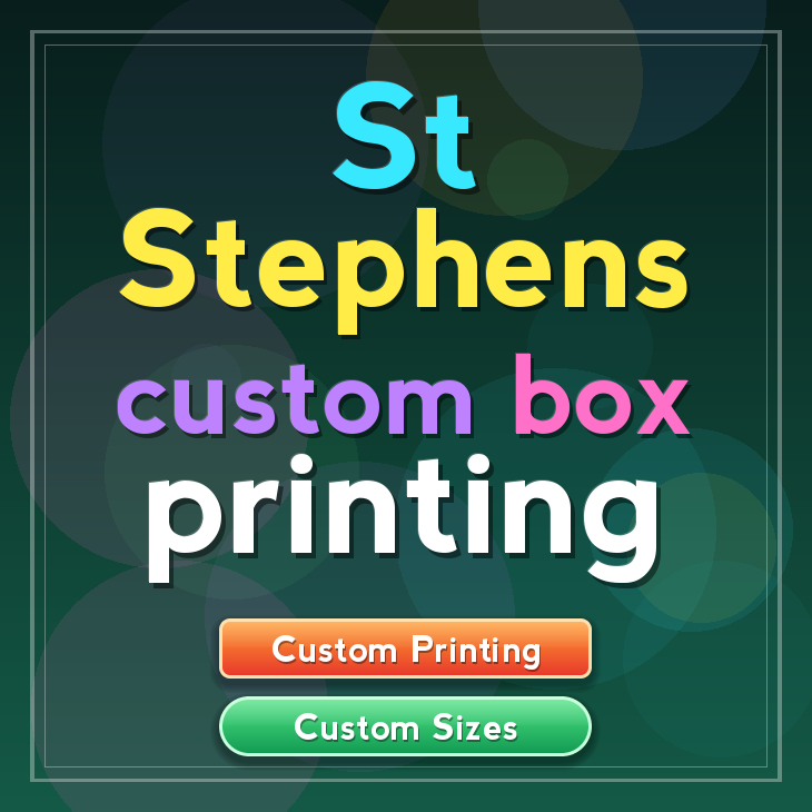St Stephens custom box printing