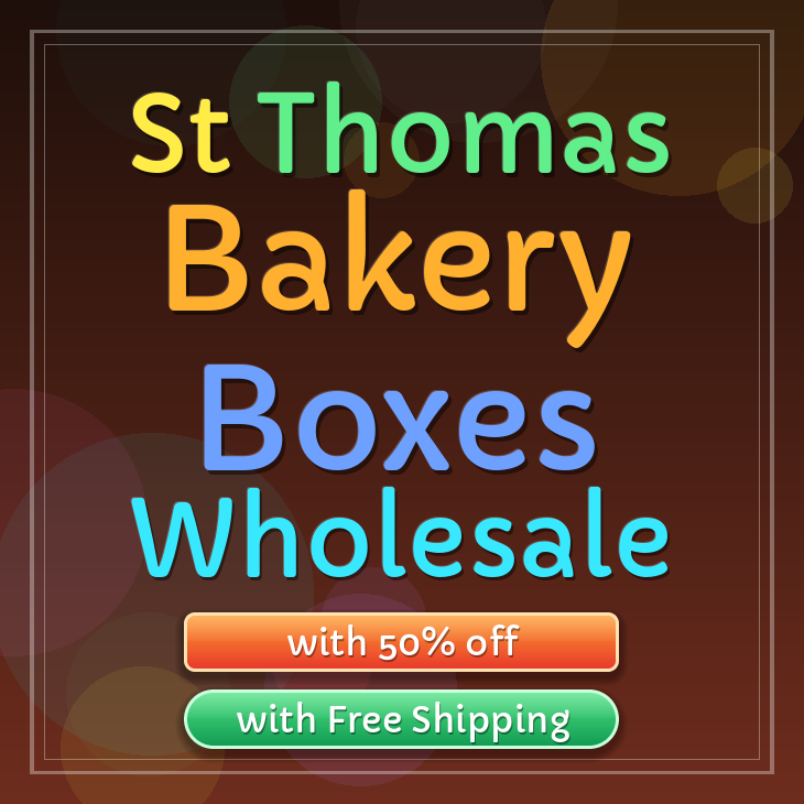 St Thomas bakery boxes
