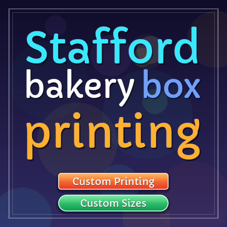Stafford bakery box printing