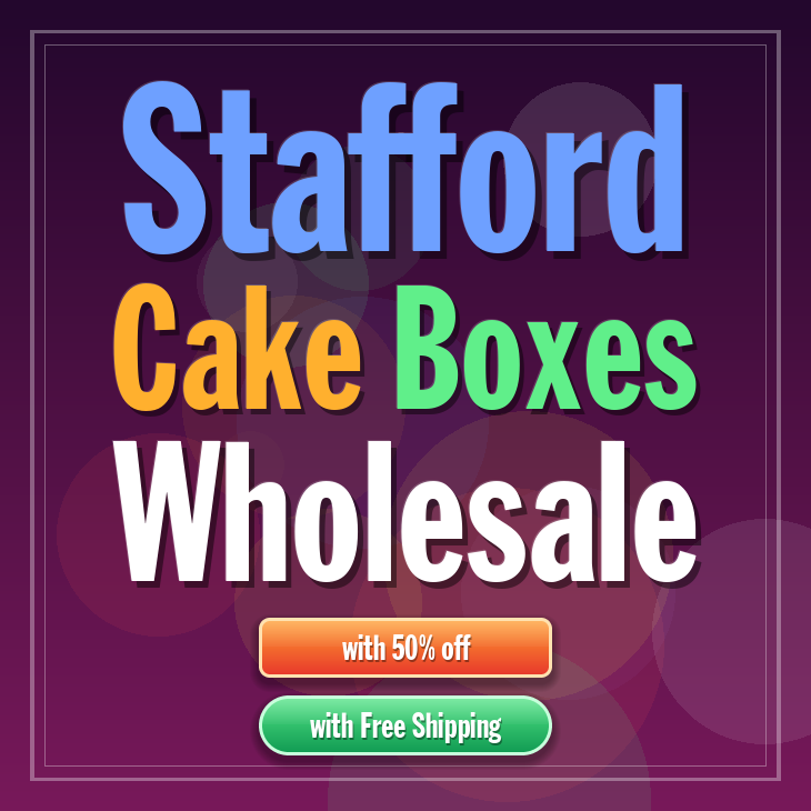 Stafford cake boxes