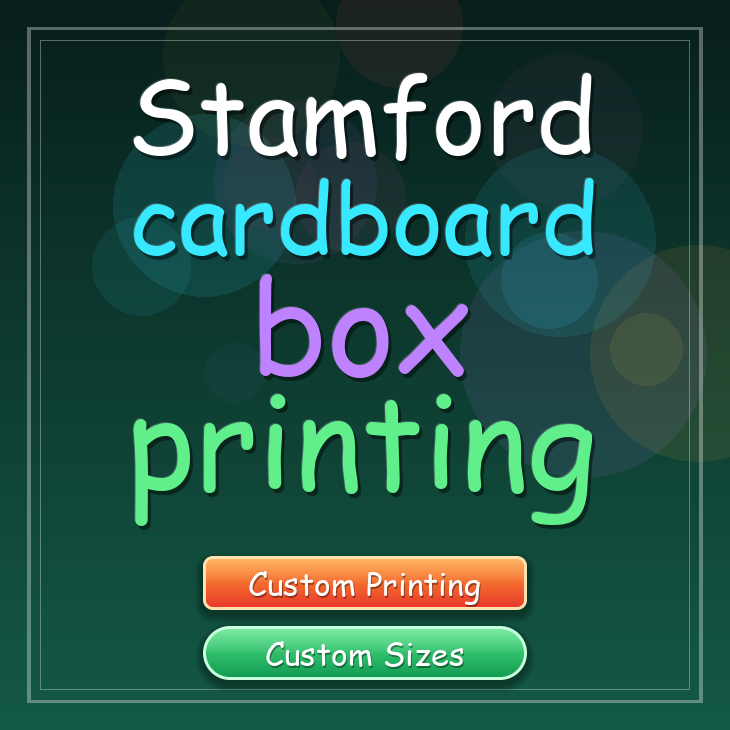 Stamford cardboard box printing