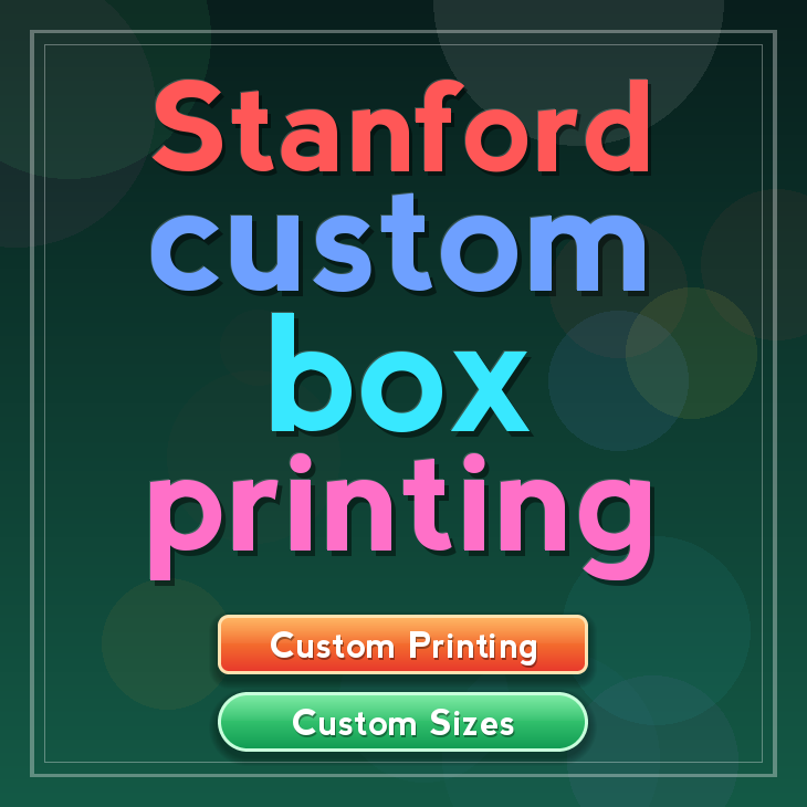 Stanford custom box printing