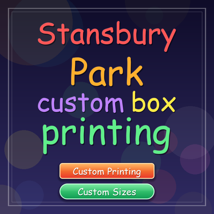 Stansbury Park custom box printing