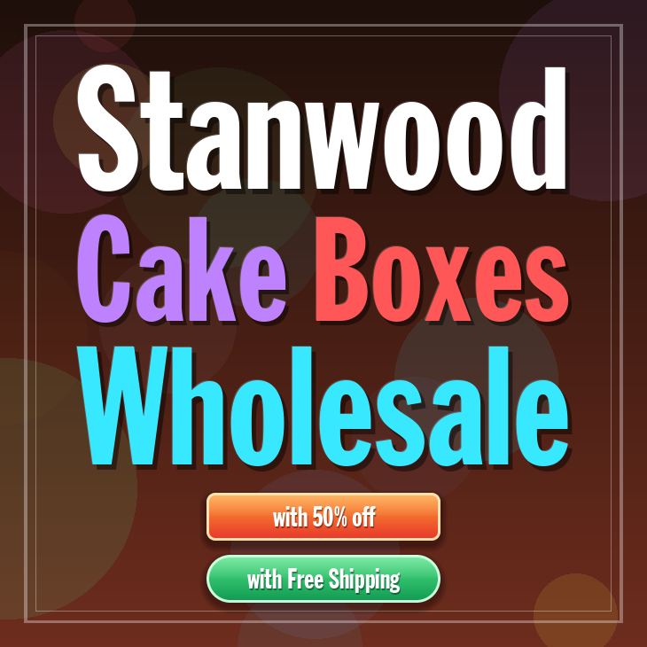 Stanwood cake boxes