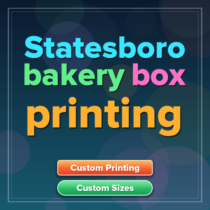 Statesboro bakery box printing