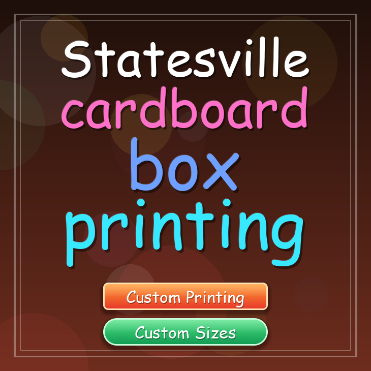 Statesville cardboard box printing
