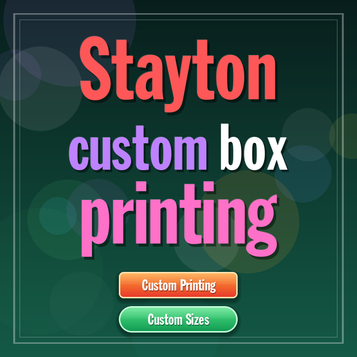 Stayton custom box printing
