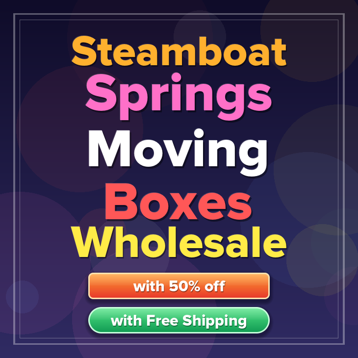 Steamboat Springs moving boxes