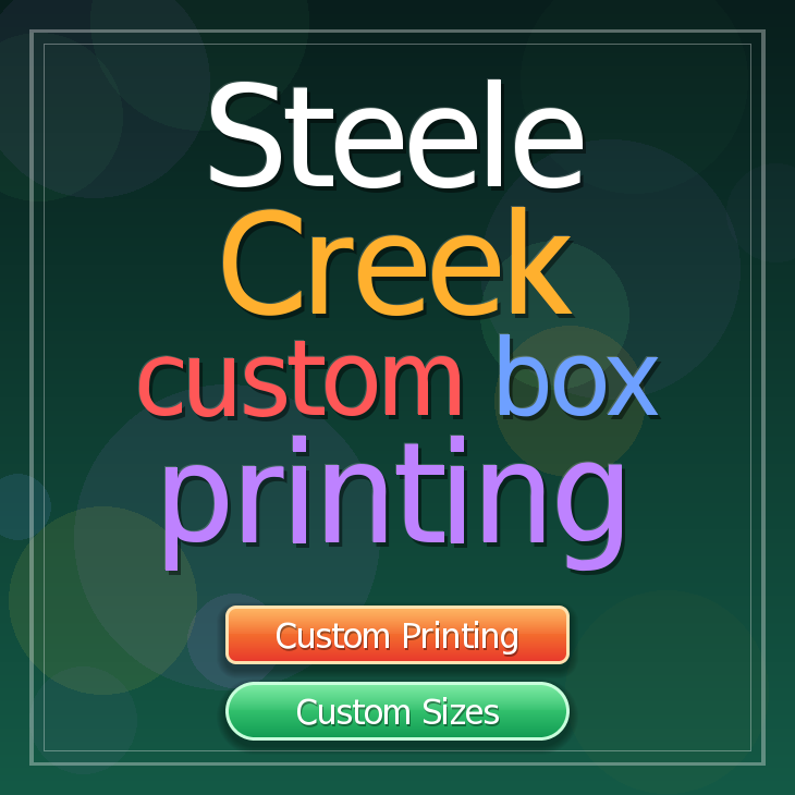 Steele Creek custom box printing