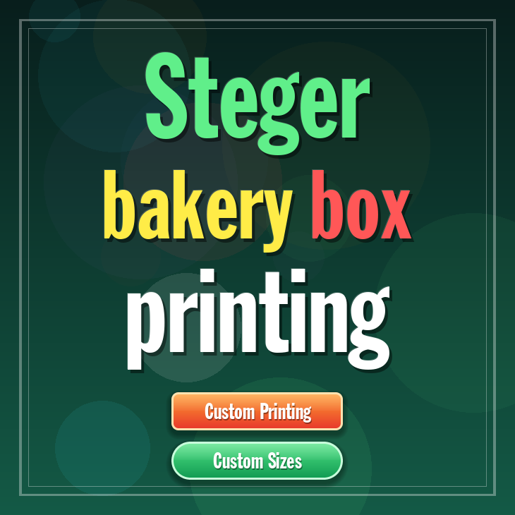 Steger bakery box printing