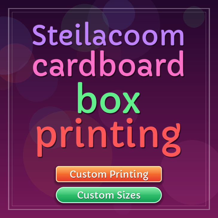 Steilacoom cardboard box printing