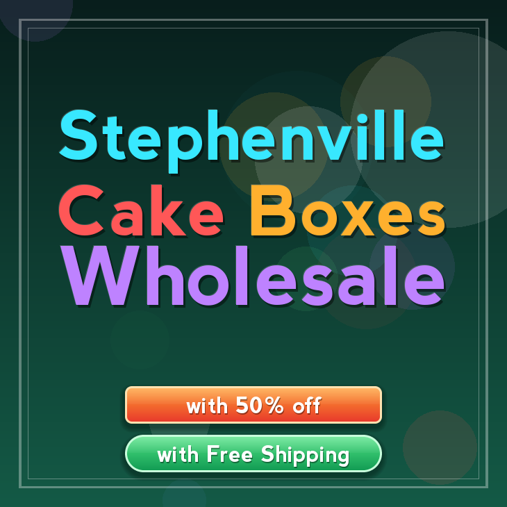 Stephenville cake boxes