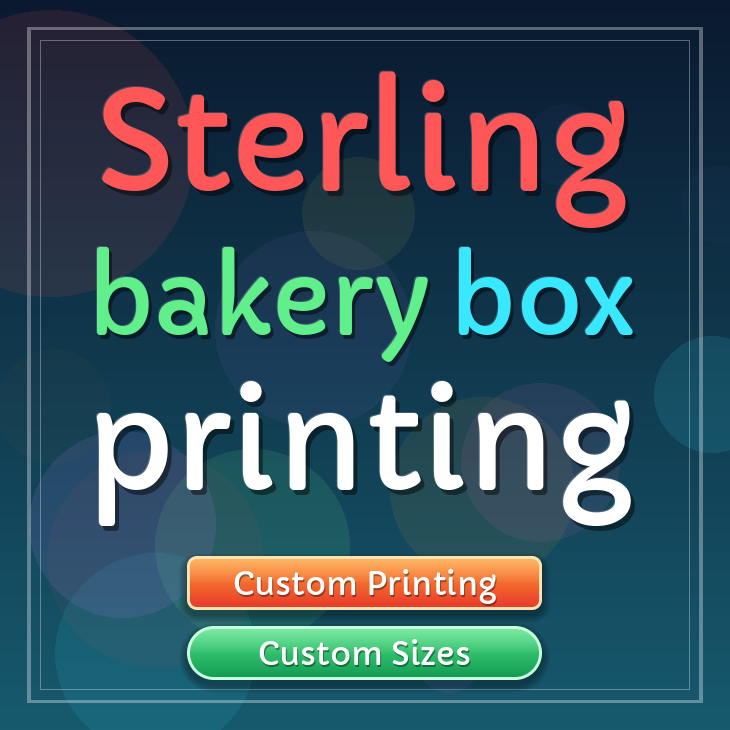 Sterling bakery box printing