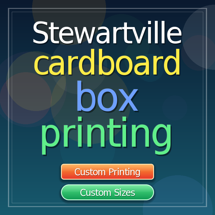 Stewartville cardboard box printing