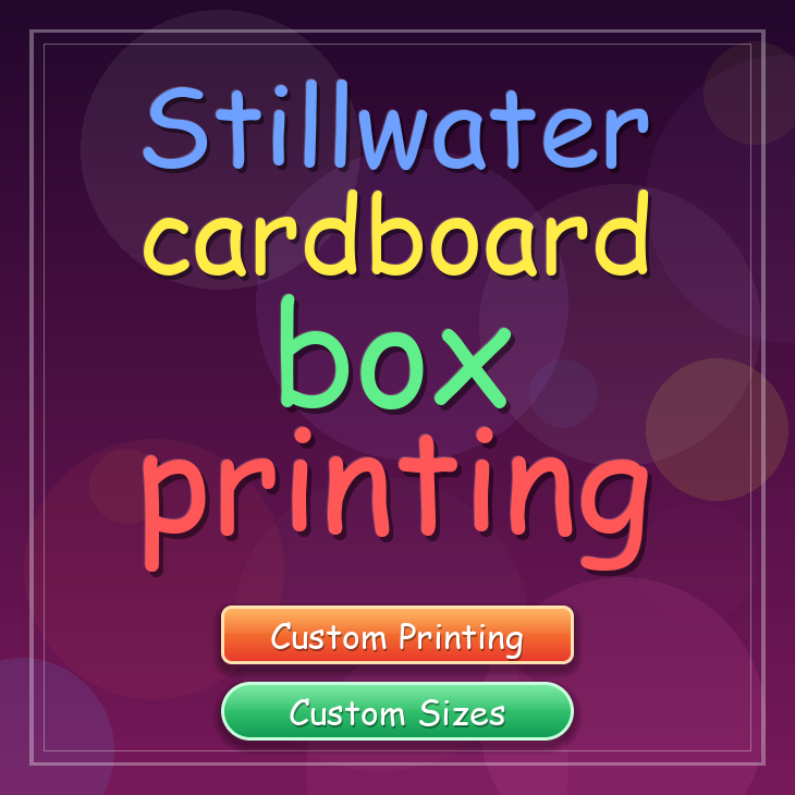 Stillwater cardboard box printing