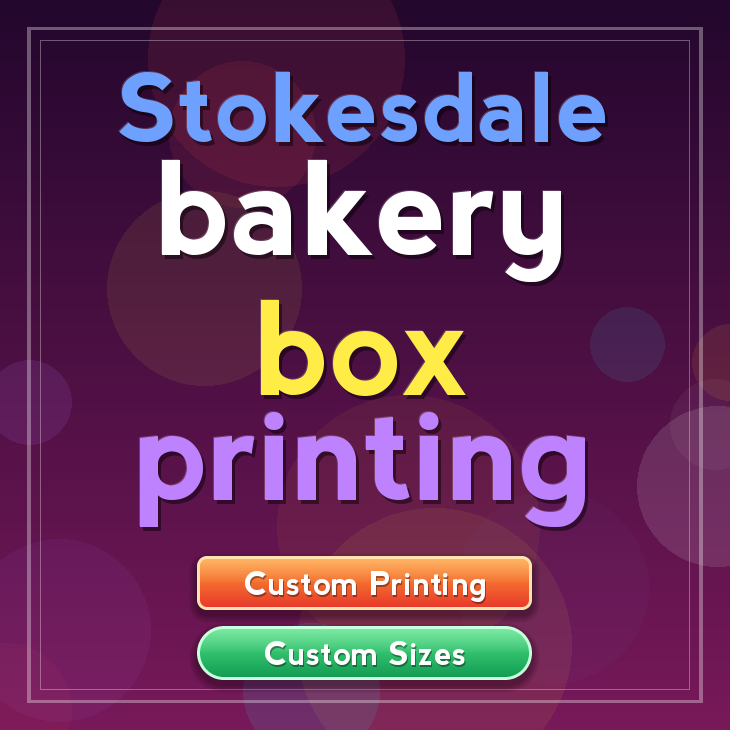 Stokesdale bakery box printing