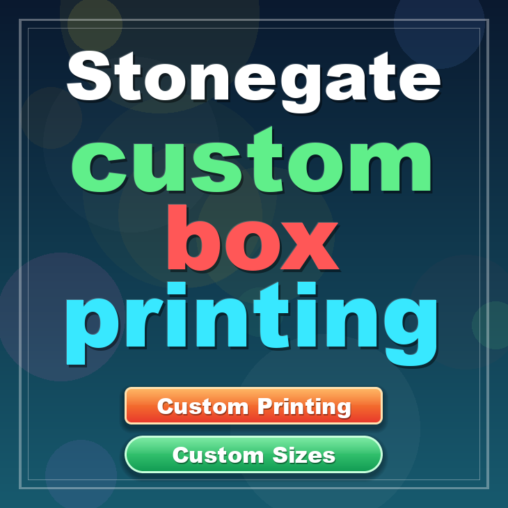 Stonegate custom box printing