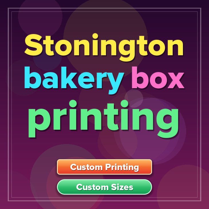 Stonington bakery box printing