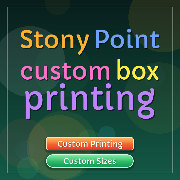 Stony Point custom box printing