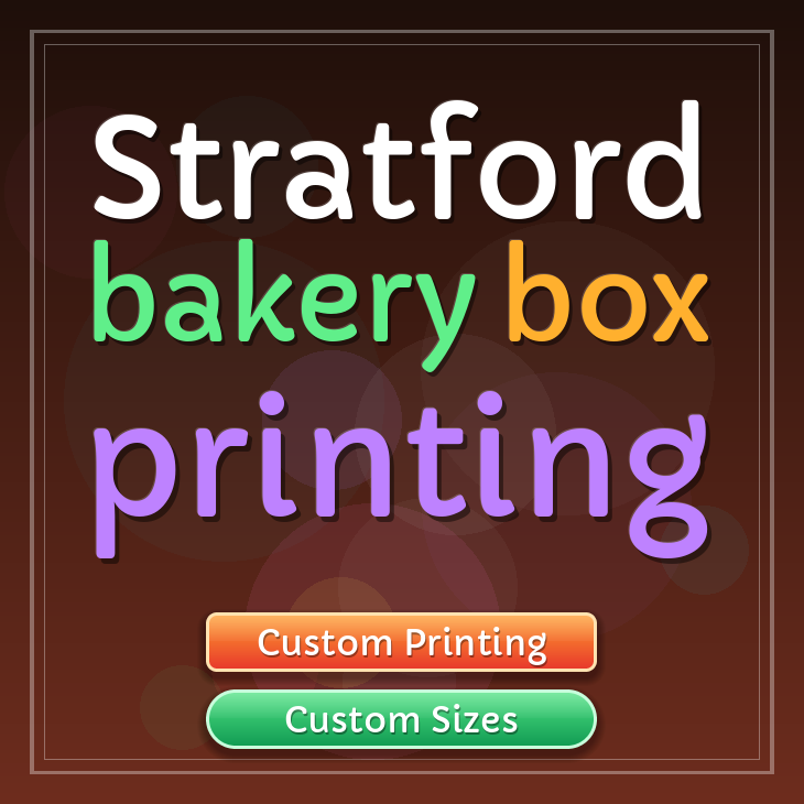 Stratford bakery box printing