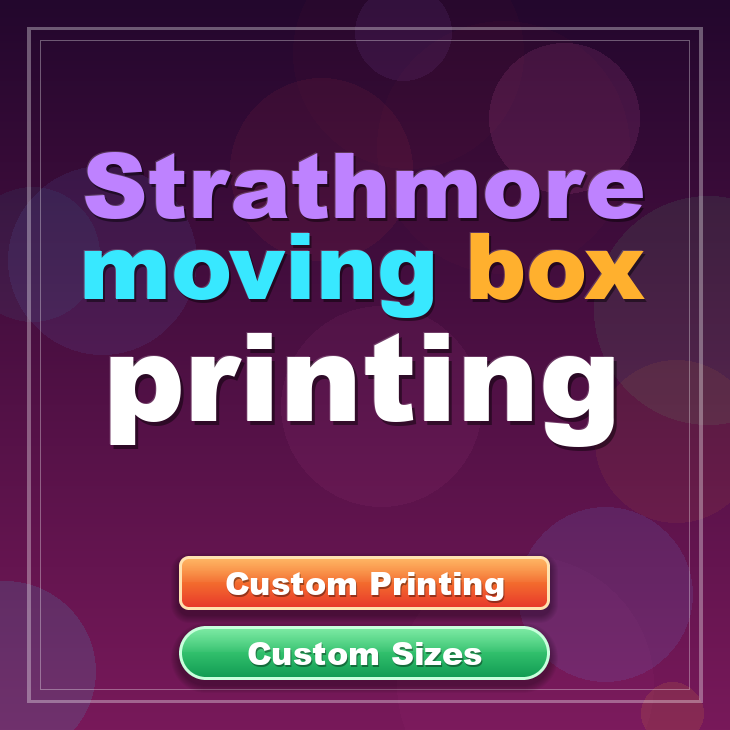 Strathmore moving box printing