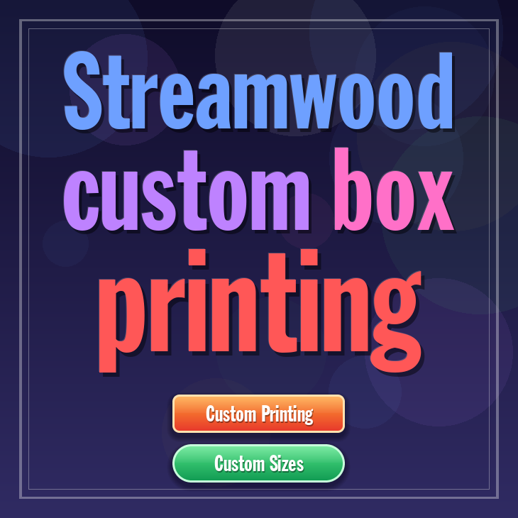 Streamwood custom box printing