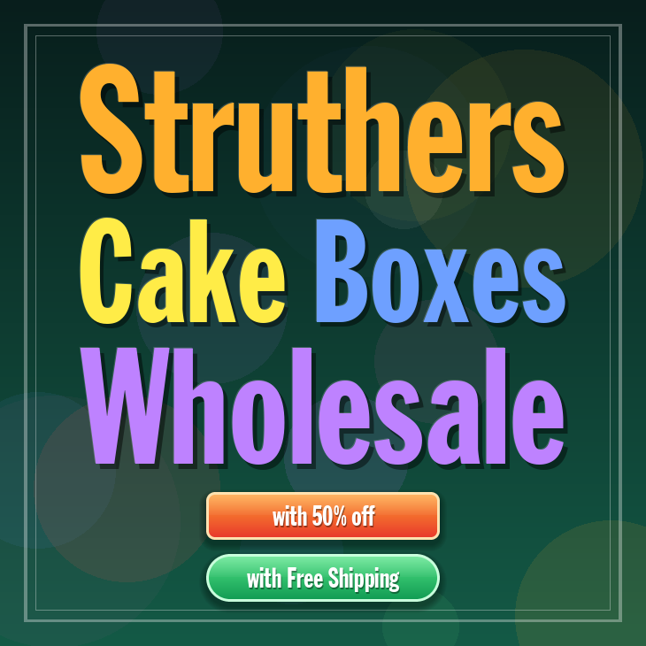 Struthers cake boxes