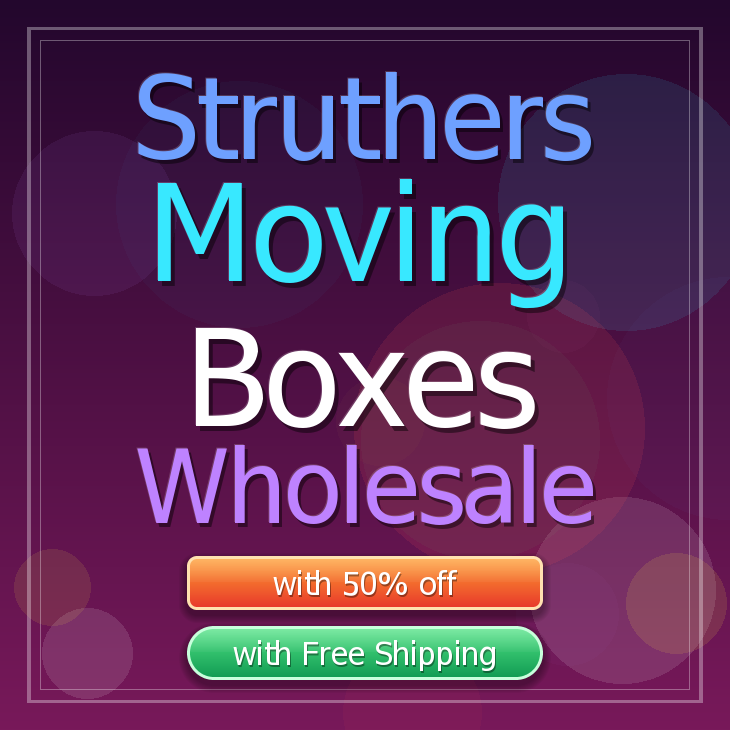 Struthers moving boxes
